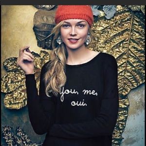 Anthropologie boho BANJO & MATILDA  sweater medium